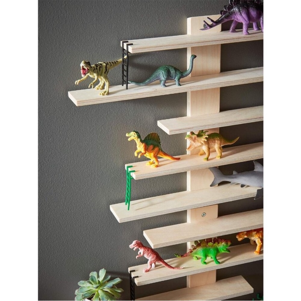 LUSTIGT • IKEA Wall Shelf,Wooden,
37x37 cm (14 5/8x14 5/8") New in package